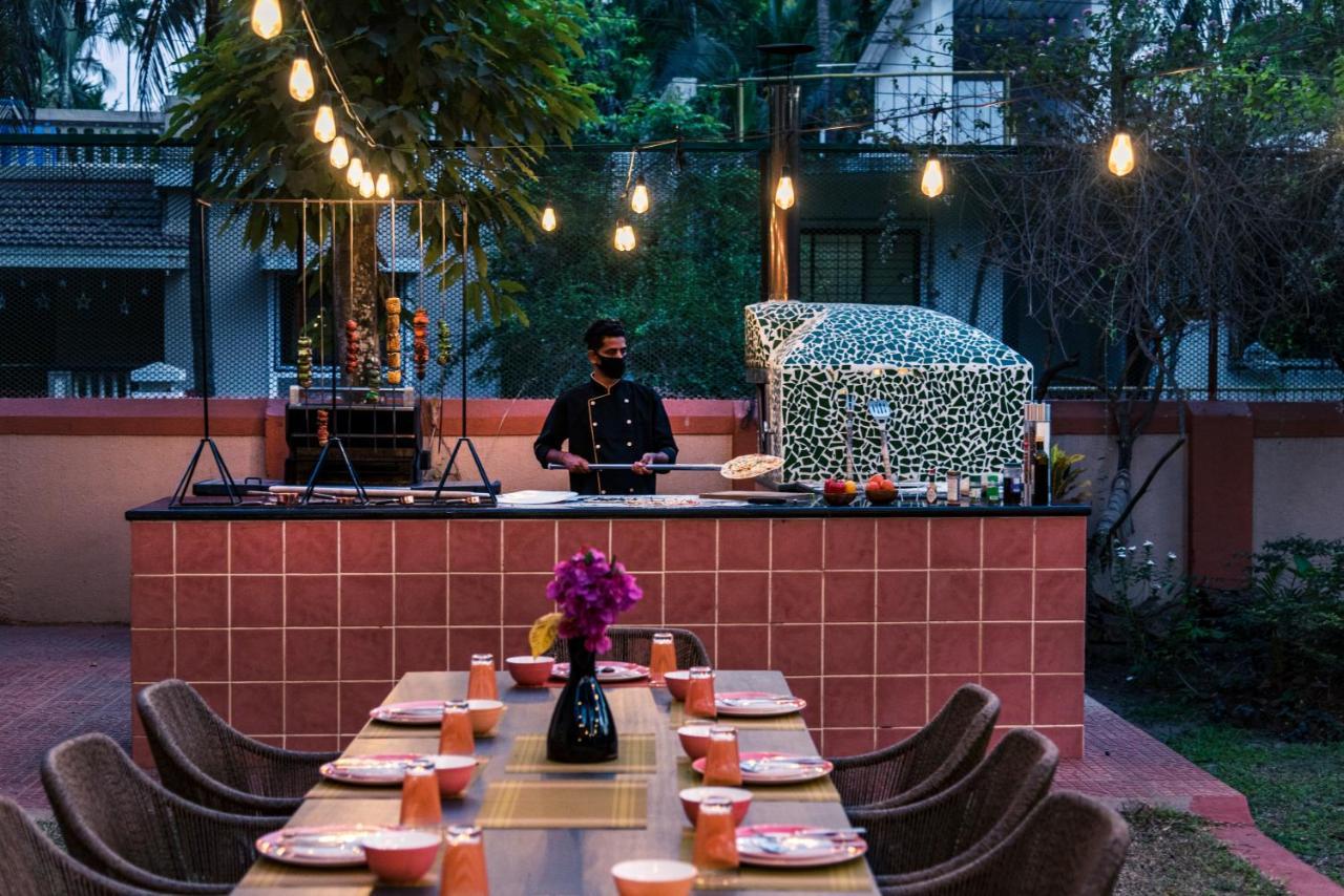 Saffronstays Casa Del Palms, Alibaug - Luxury Pool Villa With Chic Interiors, Alfresco Dining And Island Bar Алибаг Екстериор снимка