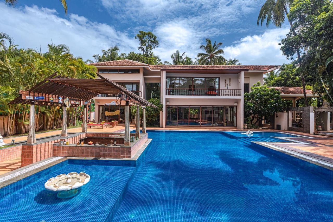 Saffronstays Casa Del Palms, Alibaug - Luxury Pool Villa With Chic Interiors, Alfresco Dining And Island Bar Алибаг Екстериор снимка