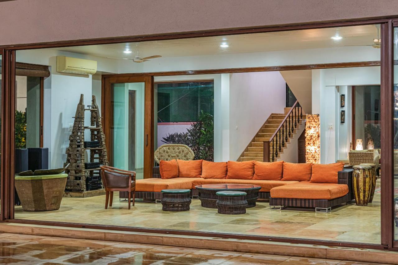 Saffronstays Casa Del Palms, Alibaug - Luxury Pool Villa With Chic Interiors, Alfresco Dining And Island Bar Алибаг Екстериор снимка